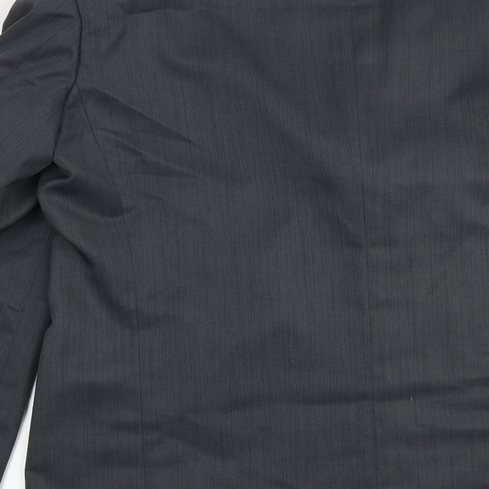 Mens UK Size 44 zantos Regular Grey Suit Jacket