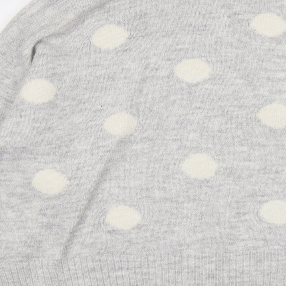 Womens UK Size M H&M Grey Pullover Jumper