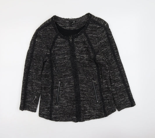 Womens UK Size M Ann Taylor Grey Jacket