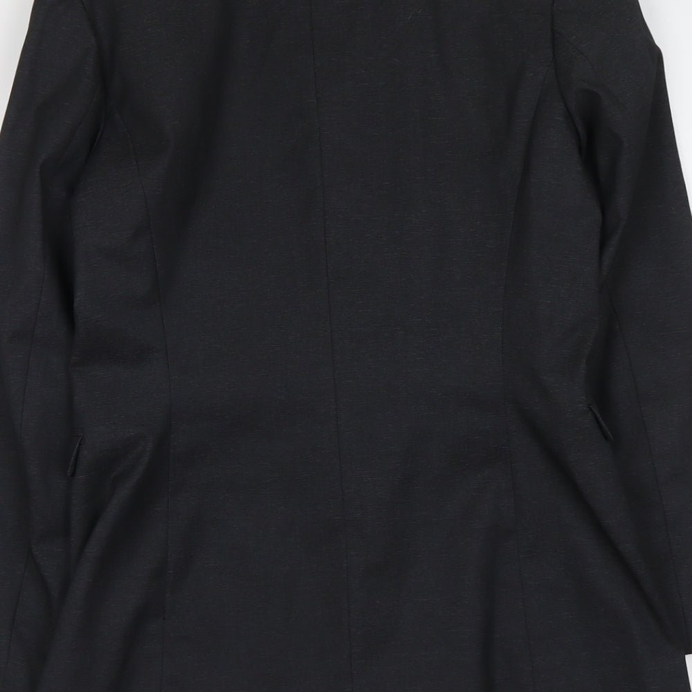 Mexx Womens Grey Polyester Jacket Suit Jacket Size 10