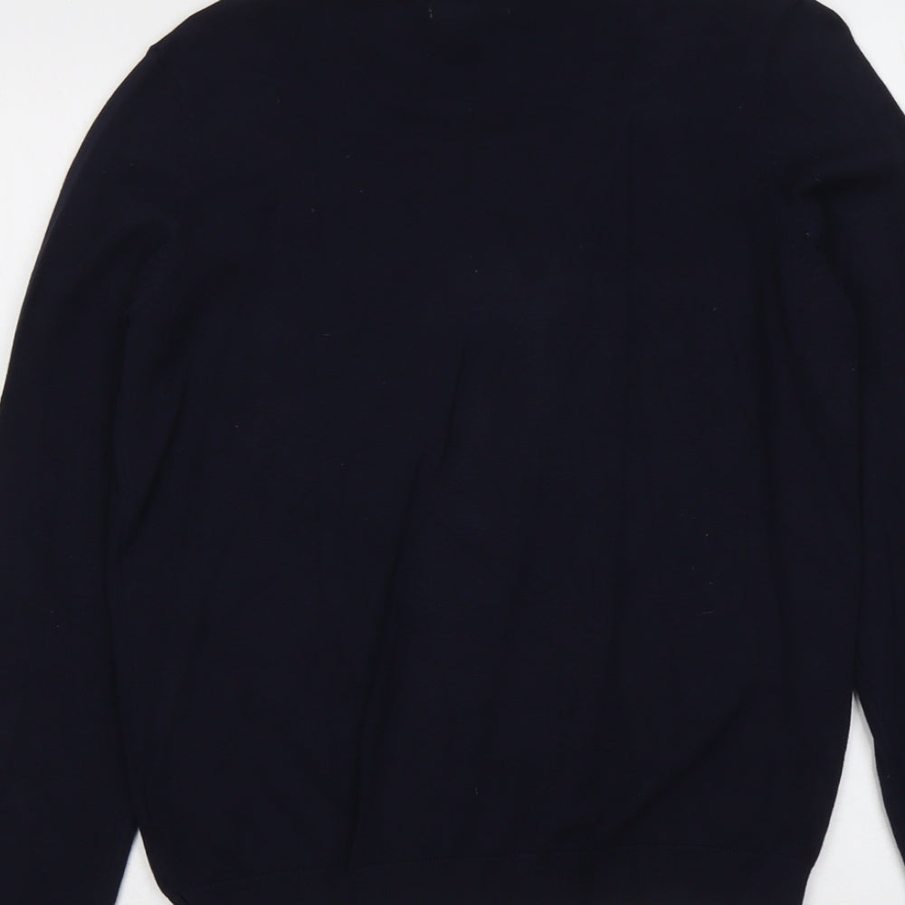 Womens UK Size M H&M Blue Pullover Jumper