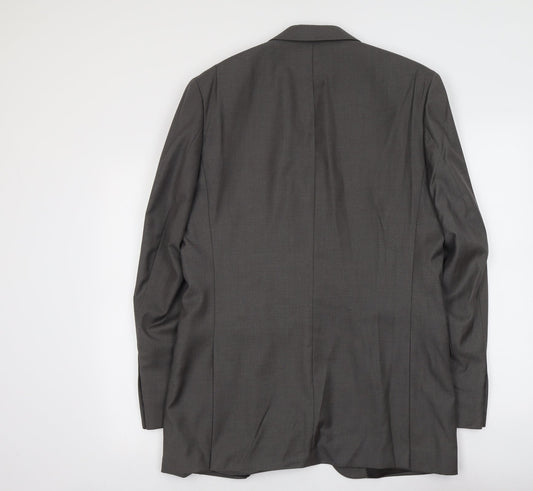 Mens UK Size M Burton Regular Grey Suit Jacket
