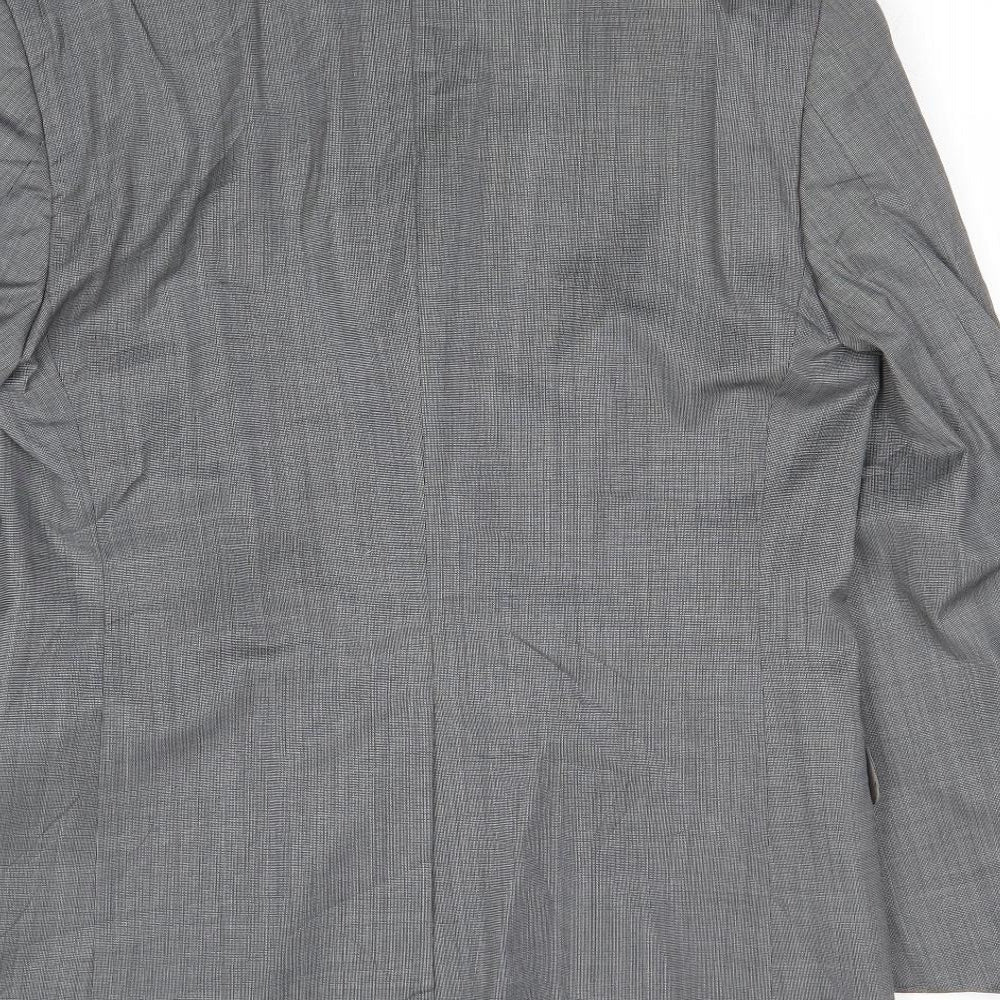 Mens UK Size 38 Marks and Spencer Regular Grey Suit Jacket