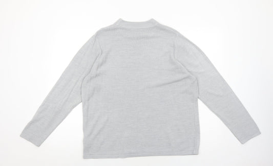 Womens UK Size 18 Marks and Spencer Grey Pullover Jumper