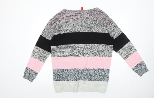 Womens UK Size M H&M Grey Pullover Jumper