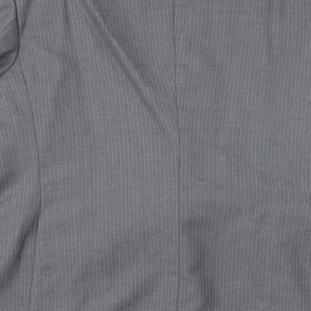 Mens UK Size 42 Burton Regular Grey Suit Jacket