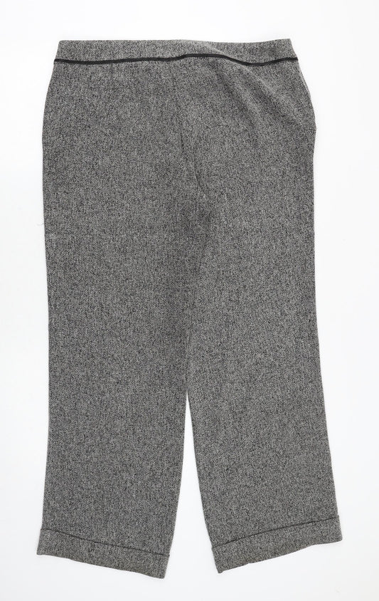 Womens UK Size 16 EVIE Regular Fit Grey Trousers