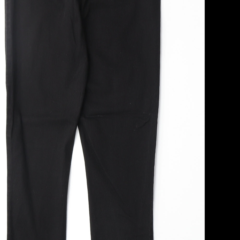 Denim & Co. Womens Black Cotton Jegging Jeans Size 12 Regular