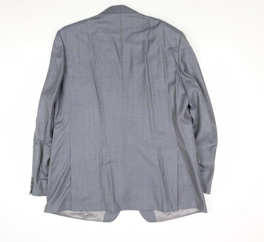 Mens UK Size 46 Eric Spencer Regular Grey Suit Jacket