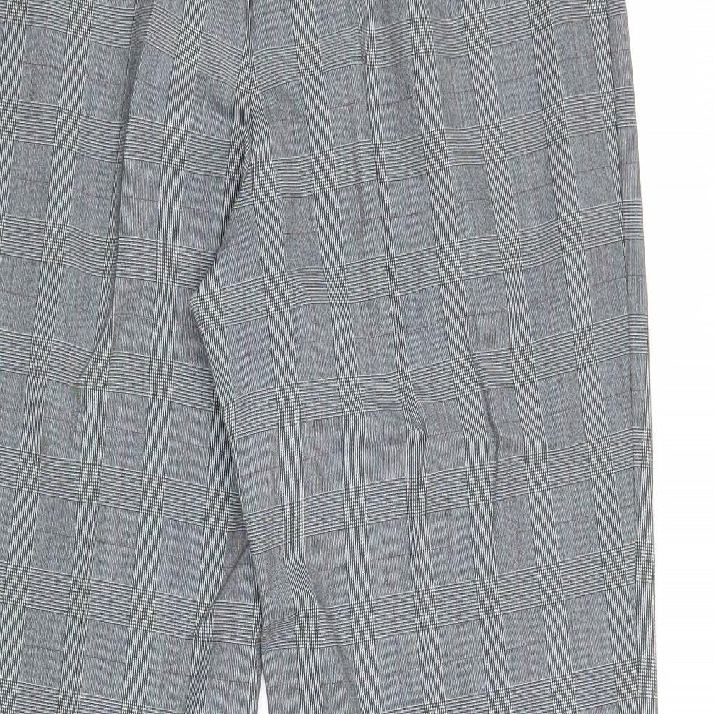 Womens UK Size 14 Marks and Spencer Regular Fit Grey Trousers