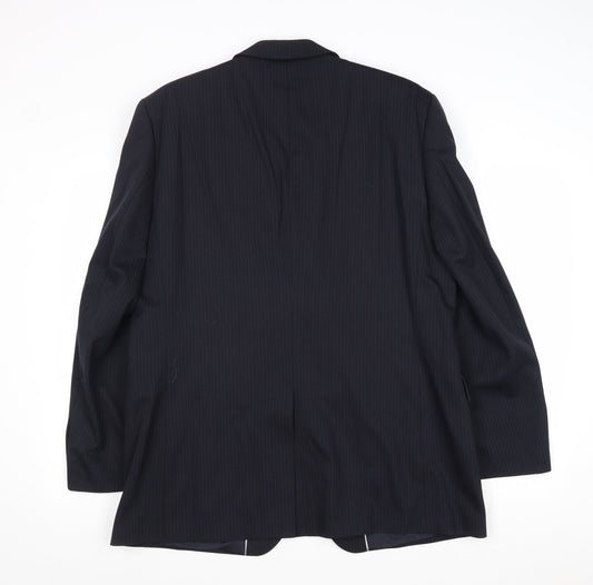 Mens UK Size 42 Burton Regular Blue Suit Jacket