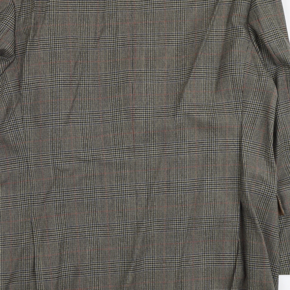 Mens UK Size L Di Caprio Regular Brown Suit Jacket