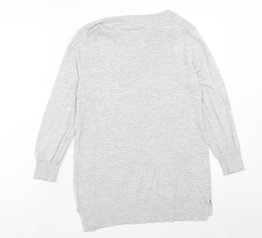 Womens UK Size 12 NEXT Grey Pullover Jumper