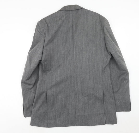 Mens UK Size 40 SCOTT Regular Grey Suit Jacket