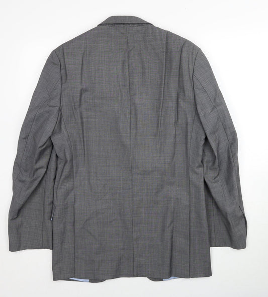 Mens UK Size M Marks and Spencer Regular Grey Suit Jacket