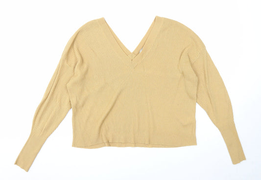 Womens UK Size 10 ASOS Beige Pullover Jumper