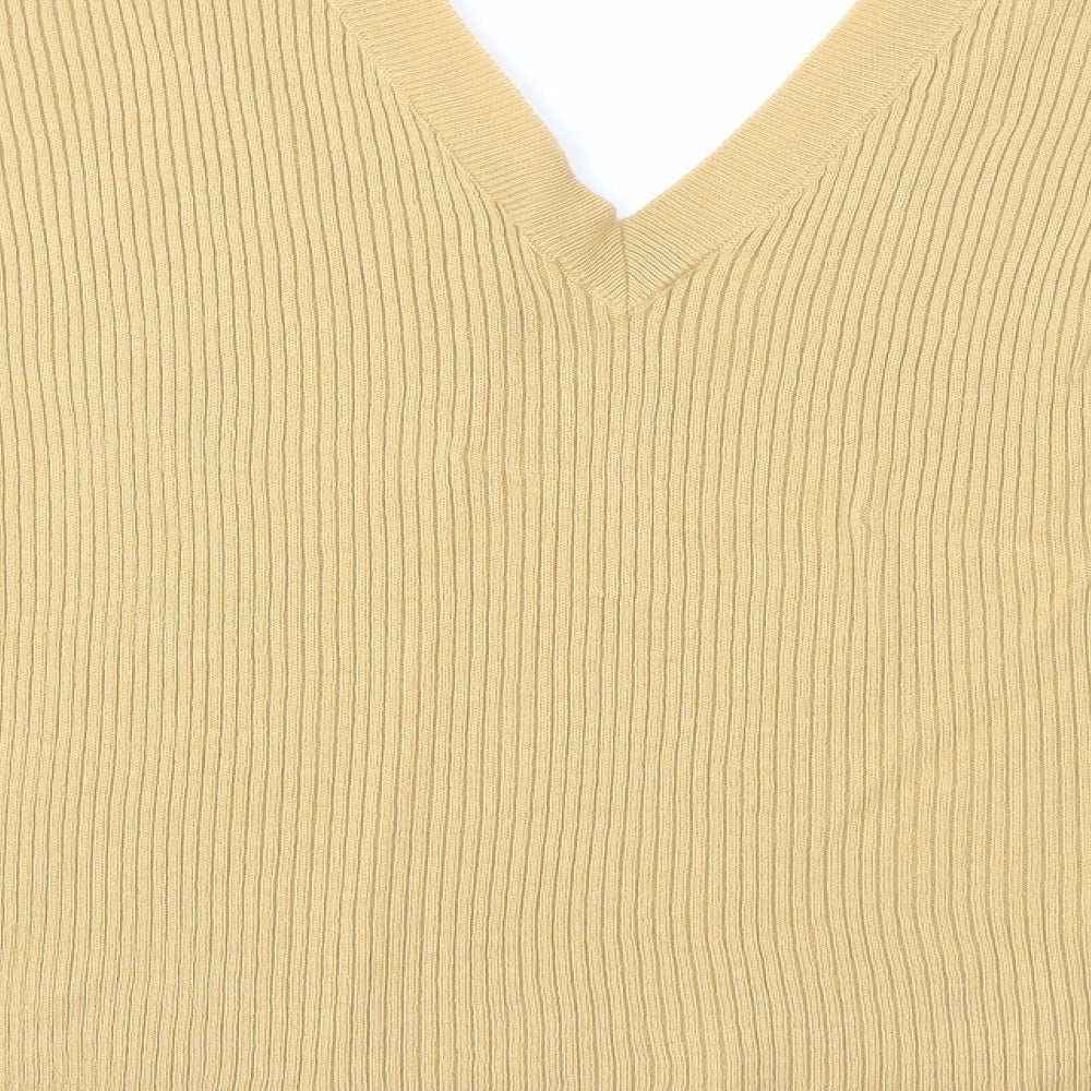 Womens UK Size 10 ASOS Beige Pullover Jumper