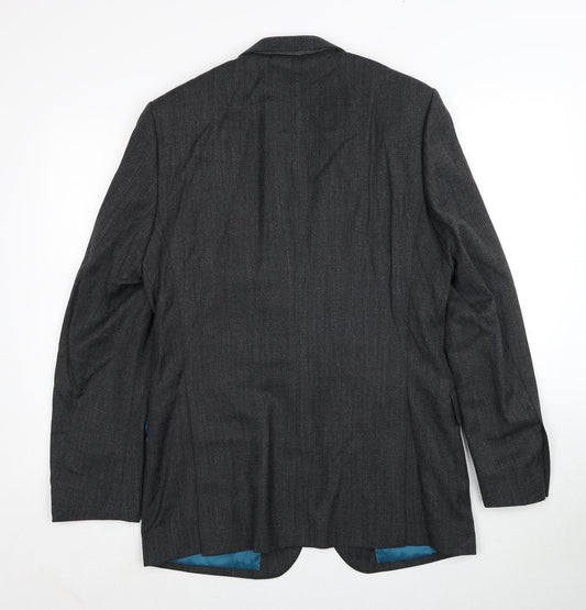Mens UK Size 40 Marks and Spencer Regular Grey Suit Jacket