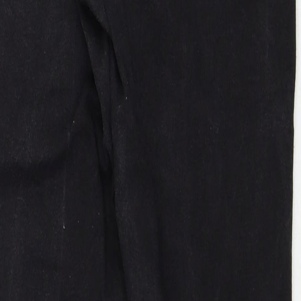Denim & Co. Womens Black Cotton Skinny Jeans Size 10 Regular Zip