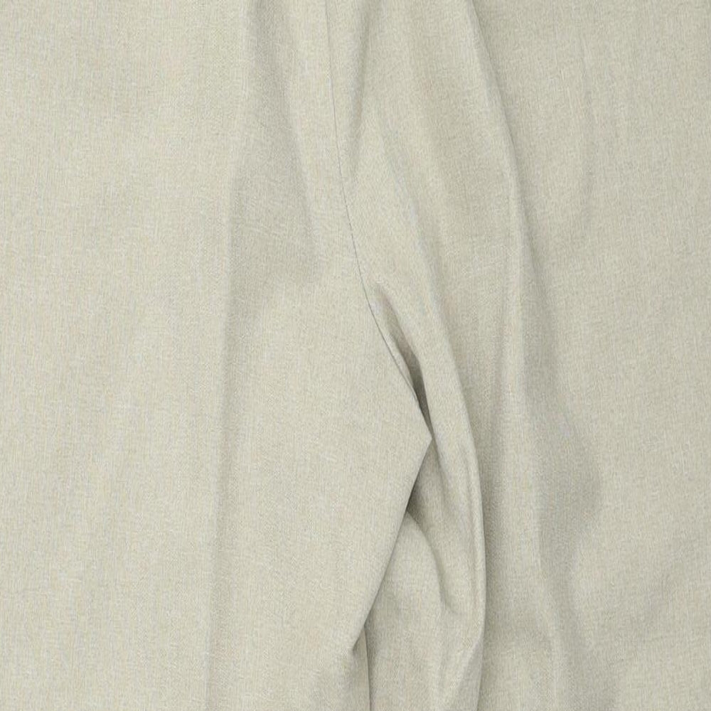 Womens UK Size 16 Bonmarché Regular Fit Beige Trousers