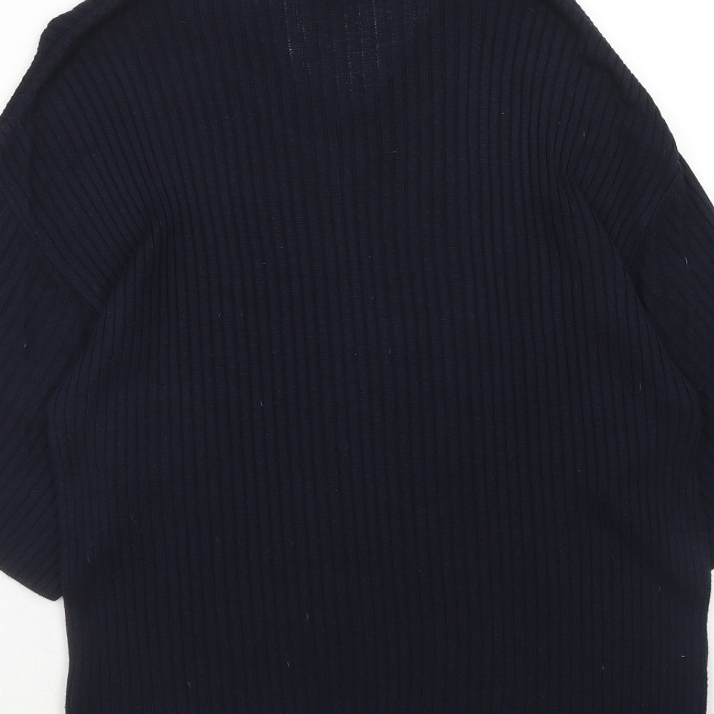 Womens UK Size 8 Red Herring Blue Pullover Jumper