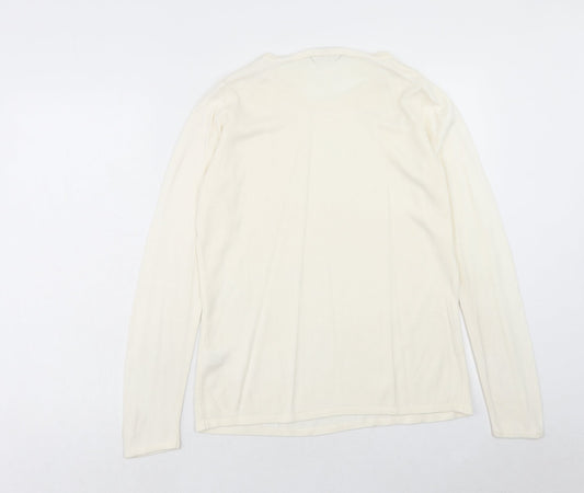 Womens UK Size S Bonmarché Ivory Pullover Jumper