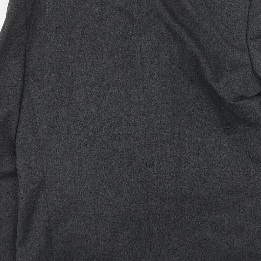 Mens UK Size 40 Preworn Regular Grey Suit Jacket
