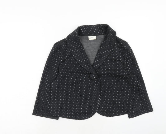 Womens UK Size 14 Minuet Black Jacket