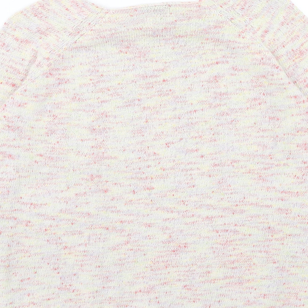 Womens UK Size 6 Topshop Pink Pullover Jumper