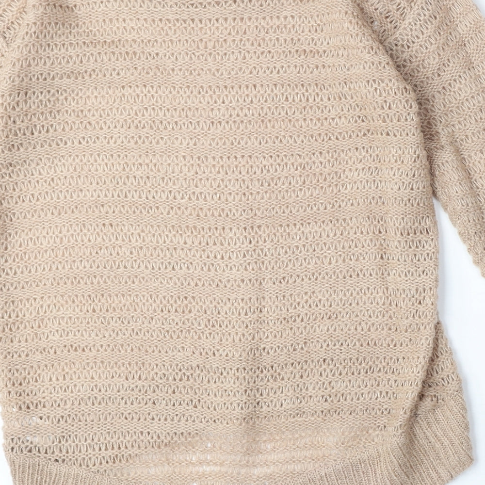 Womens UK Size M Dorothy Perkins Pink Pullover Jumper
