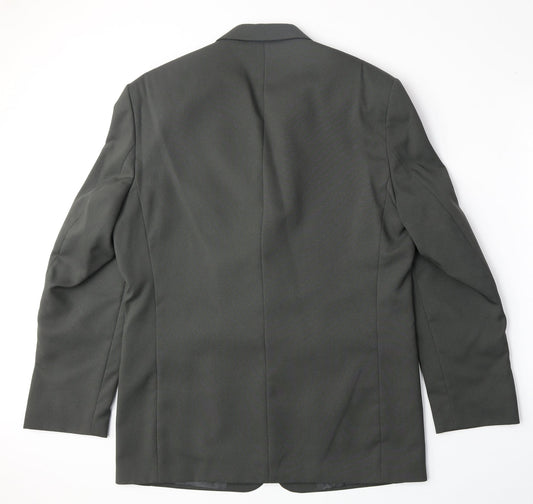 Mens UK Size 40 Premier Man Regular Grey Suit Jacket