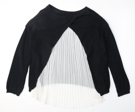 Womens UK Size 16 Atmosphere Black Pullover Jumper
