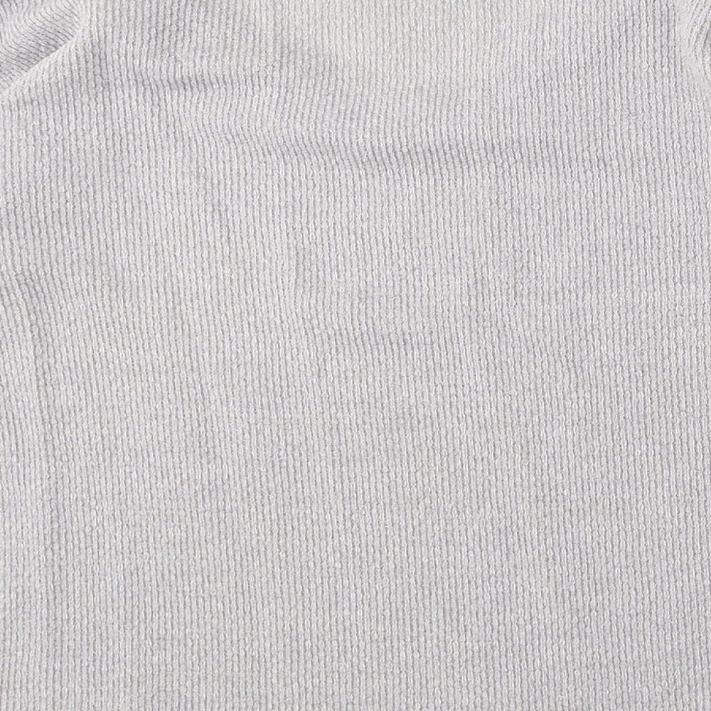 Womens UK Size S Preworn Grey Pullover Jumper