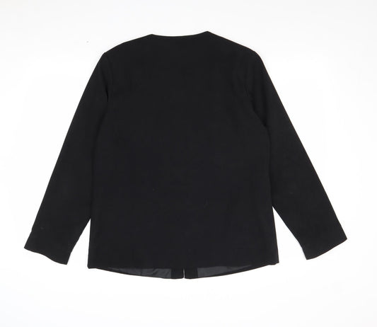 Womens UK Size M Joella Di Marco Black Jacket