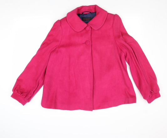 Womens UK Size 12 Miss Selfridge Pink Jacket