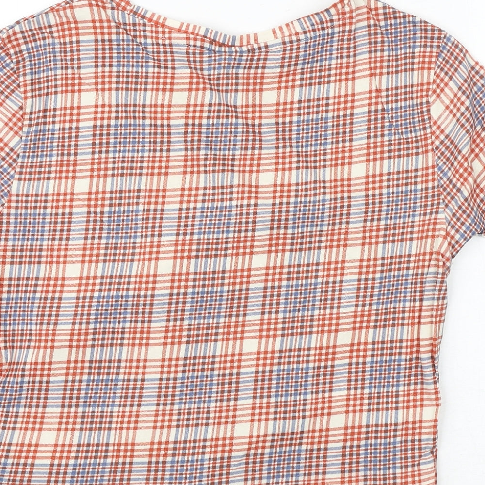 Womens UK Size M H&M Multicoloured Basic Blouse