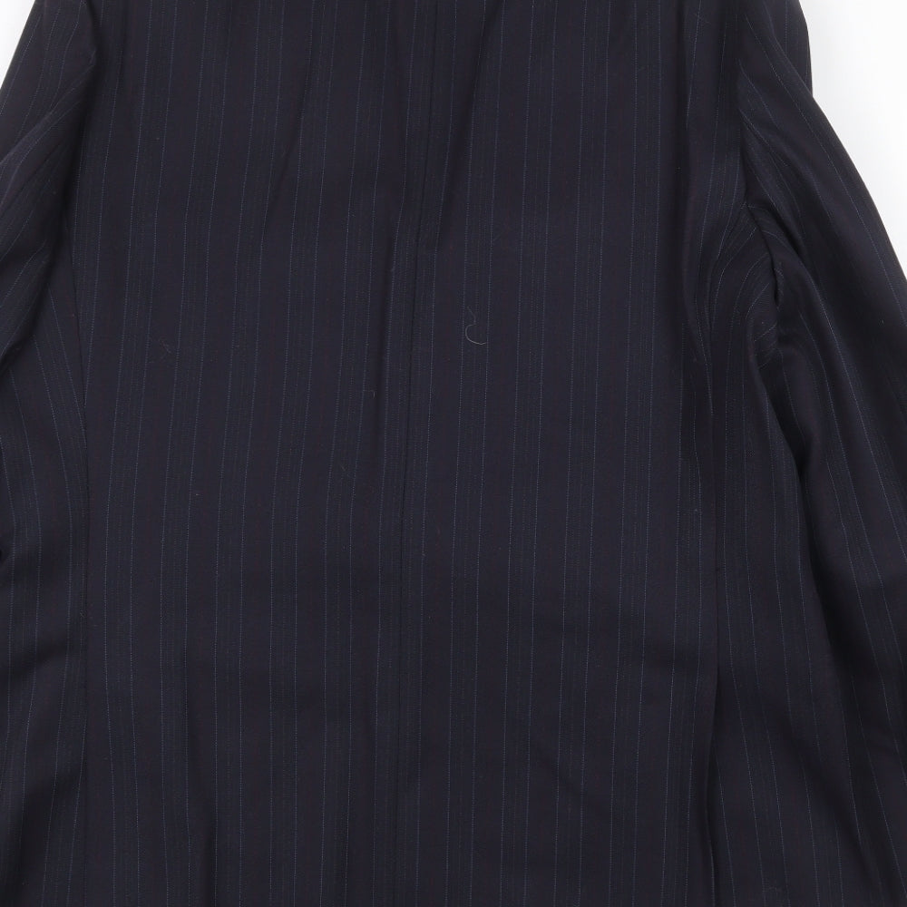 Mens UK Size 44 St Michael Regular Blue Suit Jacket