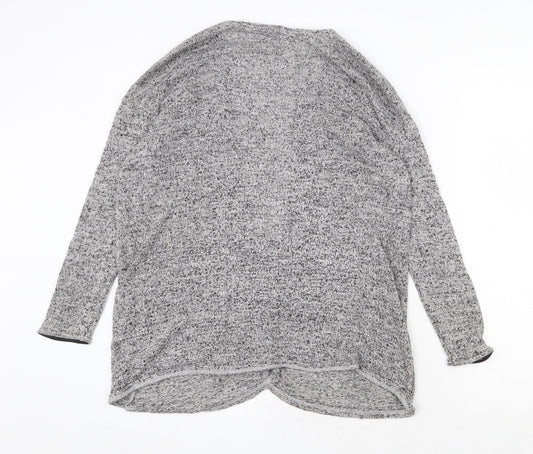 Womens UK Size S H&M Grey Cardigan Jumper
