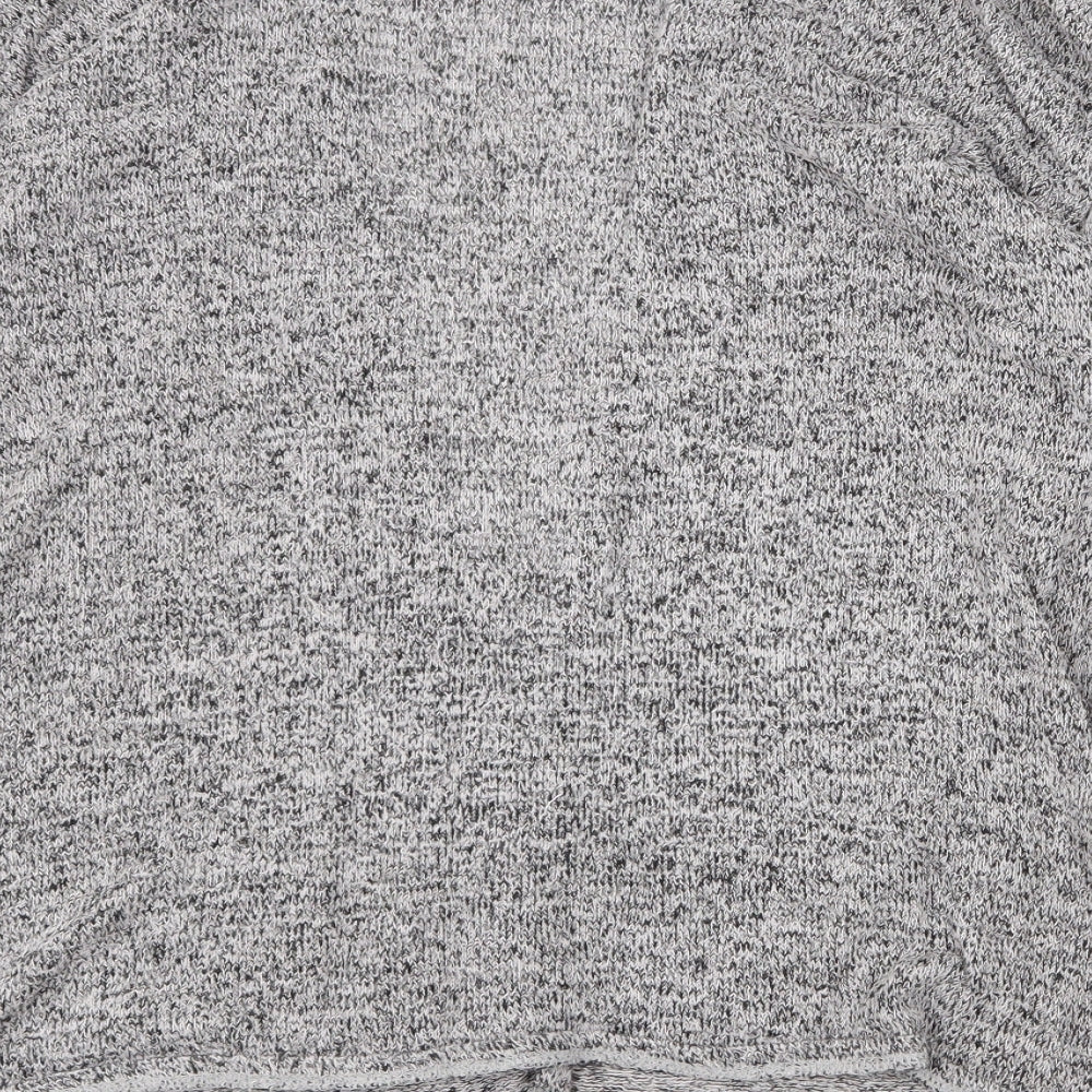 Womens UK Size S H&M Grey Cardigan Jumper
