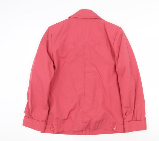 Womens UK Size 10 Dannimac Pink Jacket