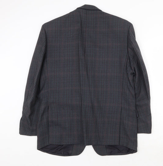 Mens UK Size 40 Debenham & Freebody Regular Blue Suit Jacket