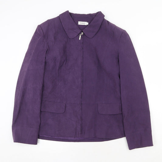 Womens UK Size 14 Damart Purple Jacket