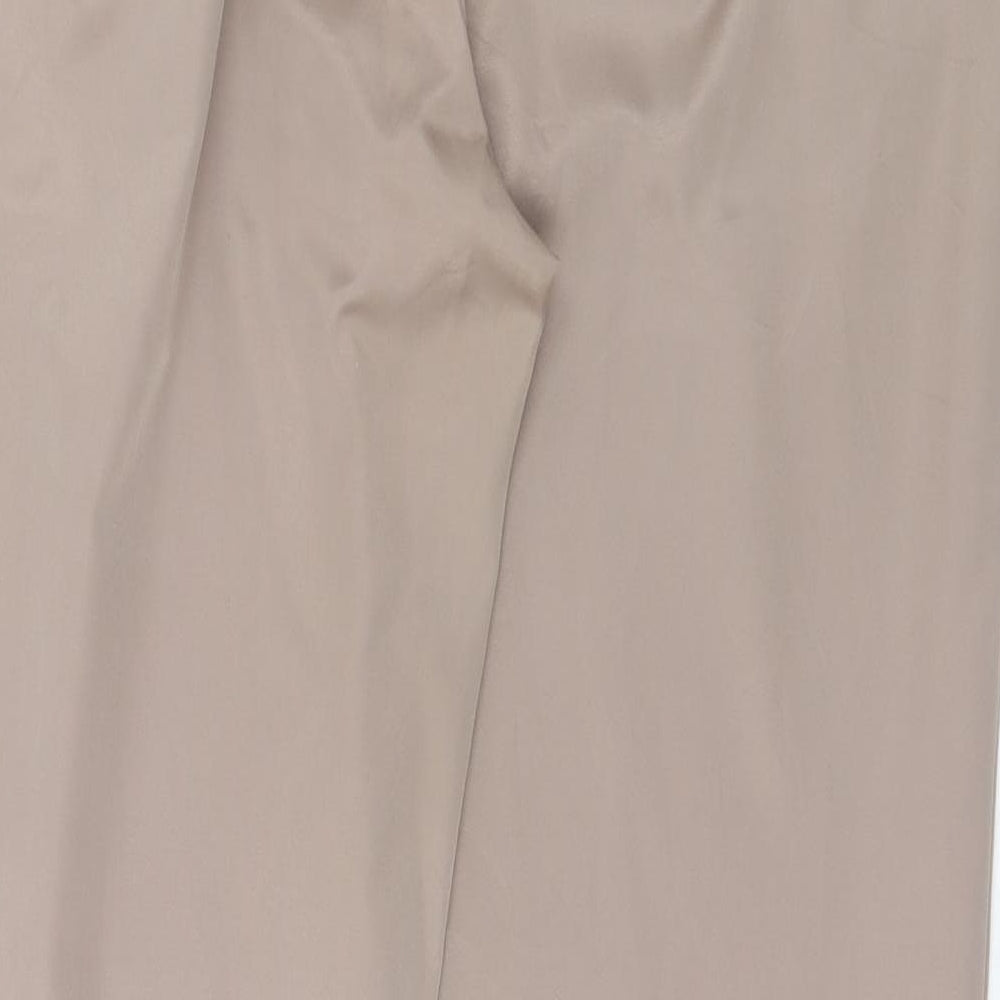Womens UK Size 40 in Preworn Regular Fit Chino Beige Trousers