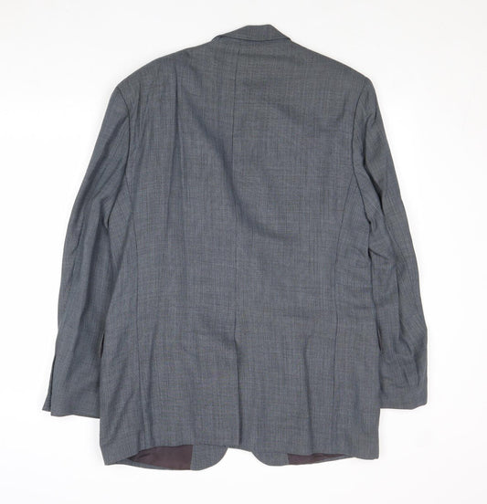 Mens UK Size 40 Marks and Spencer Regular Grey Suit Jacket