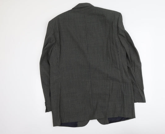 Mens UK Size L Marks and Spencer Regular Blue Suit Jacket