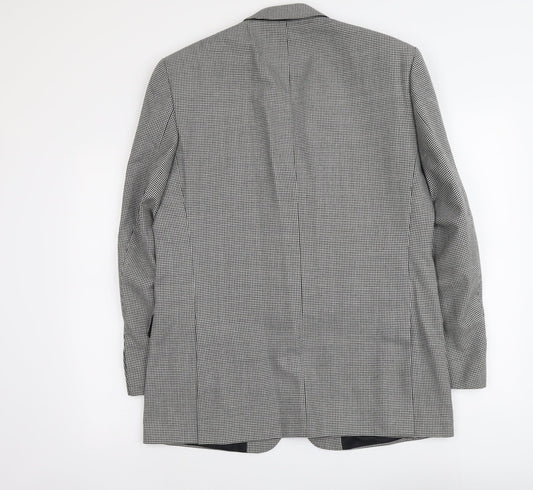 Mens UK Size M SCOTT Regular Black Suit Jacket