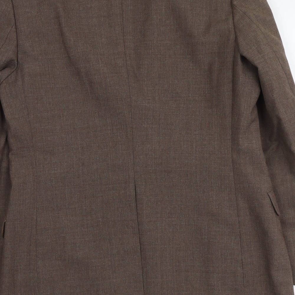 Mens UK Size M Marks and Spencer Regular Brown Suit Jacket