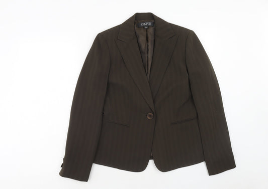 Womens UK Size 6 Kasper Regular Brown Suit Jacket