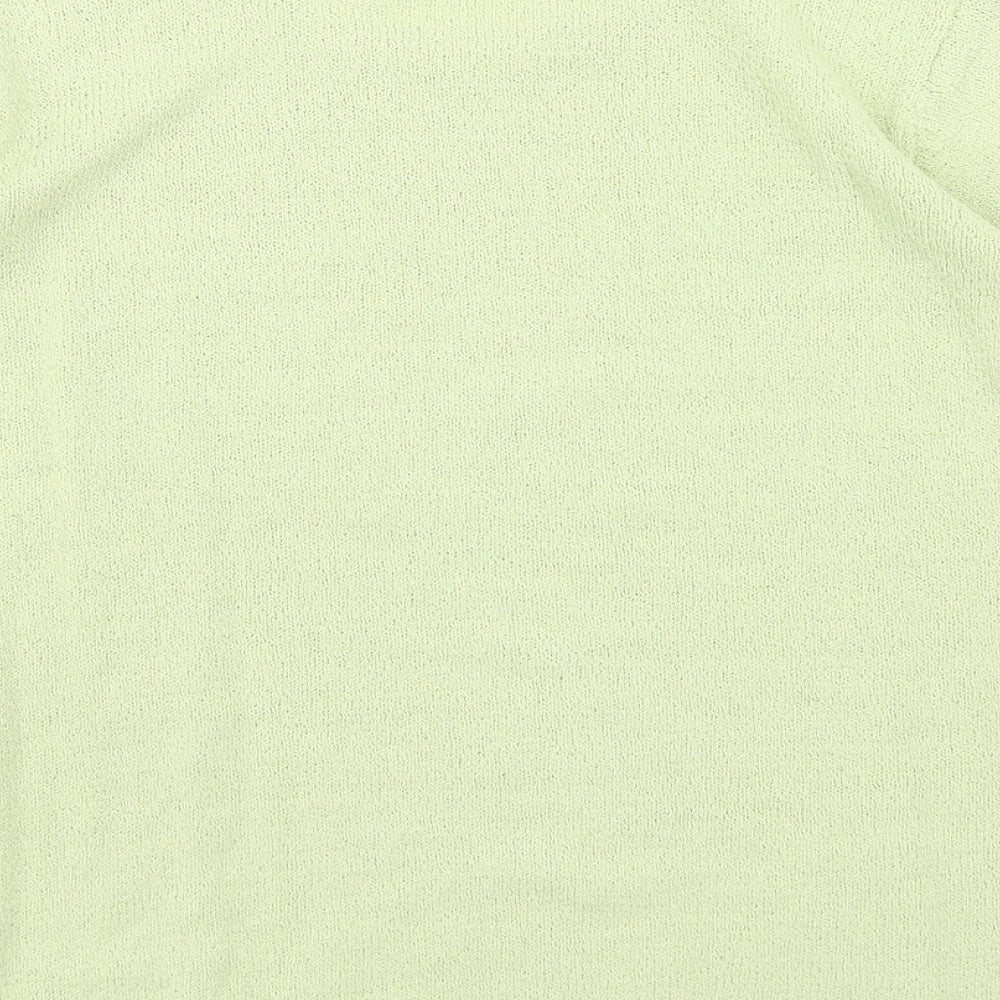 Womens UK Size L EWM Green Pullover Jumper