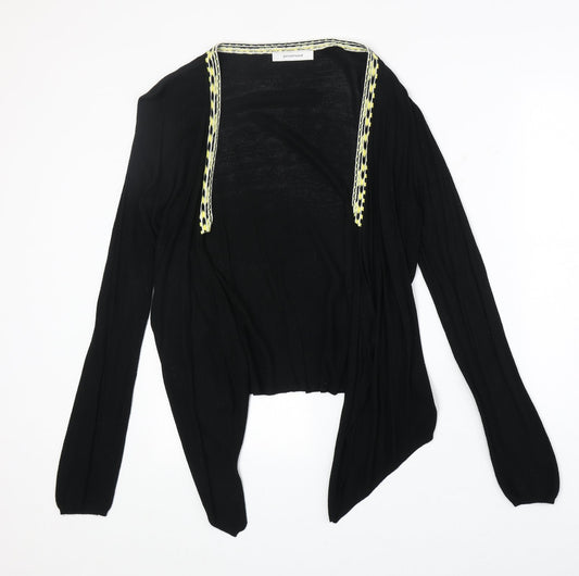 Womens UK Size M Promod Black Cardigan Jumper